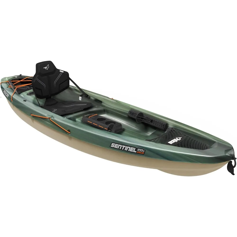 Lightweight Sit on Top Fishing Kayak with Ergolounge Seating System for Anglers