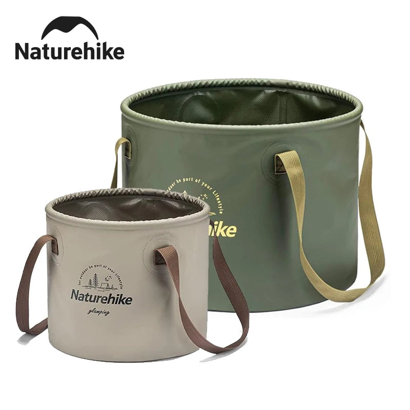 Naturehike Folding Bucket Portable Outdoor Multifunctional Collapsible Water Basin for Camping Fishing Hiking Storage Bucket