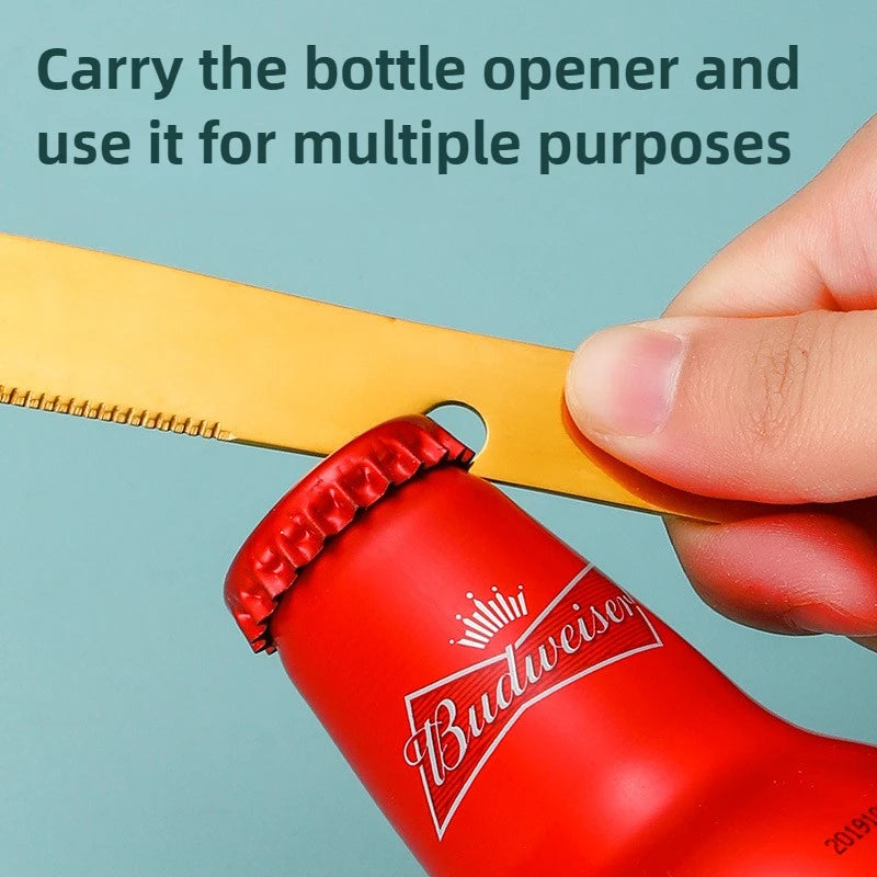 Stainless Steel Folding Camping Cutlery Set Compact Durable for Camping Hiking Picnics BBQs Essential Travel Kit