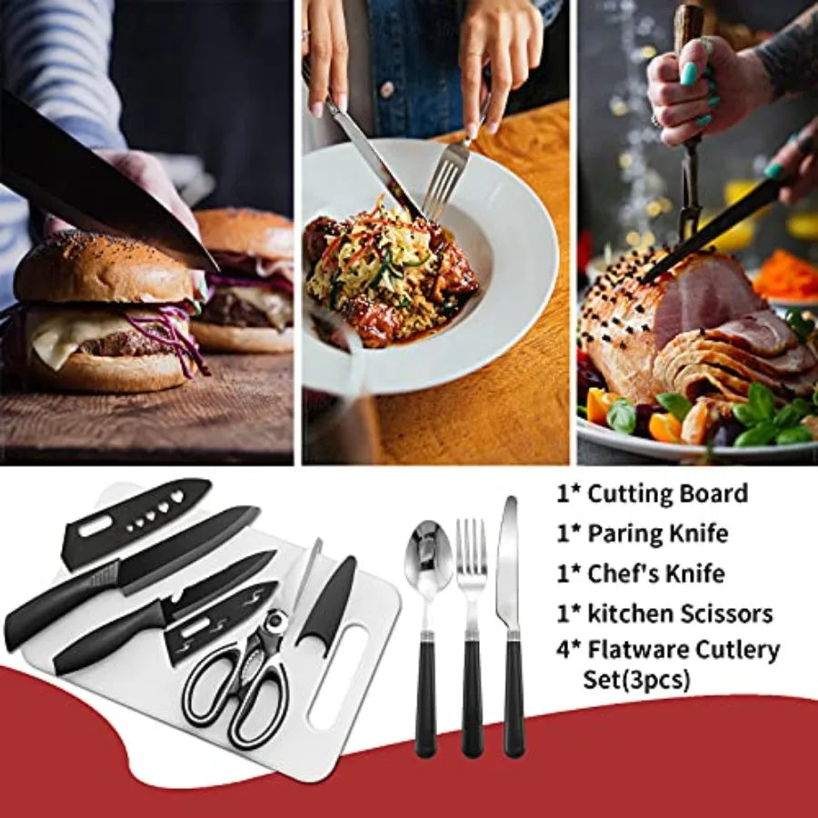Portable Camping Kitchen Utensil Set-27 Pcs Cookware Kit, Stainl Steel Outdoor Cooking and Grilling Utensil Organizer Travel Se