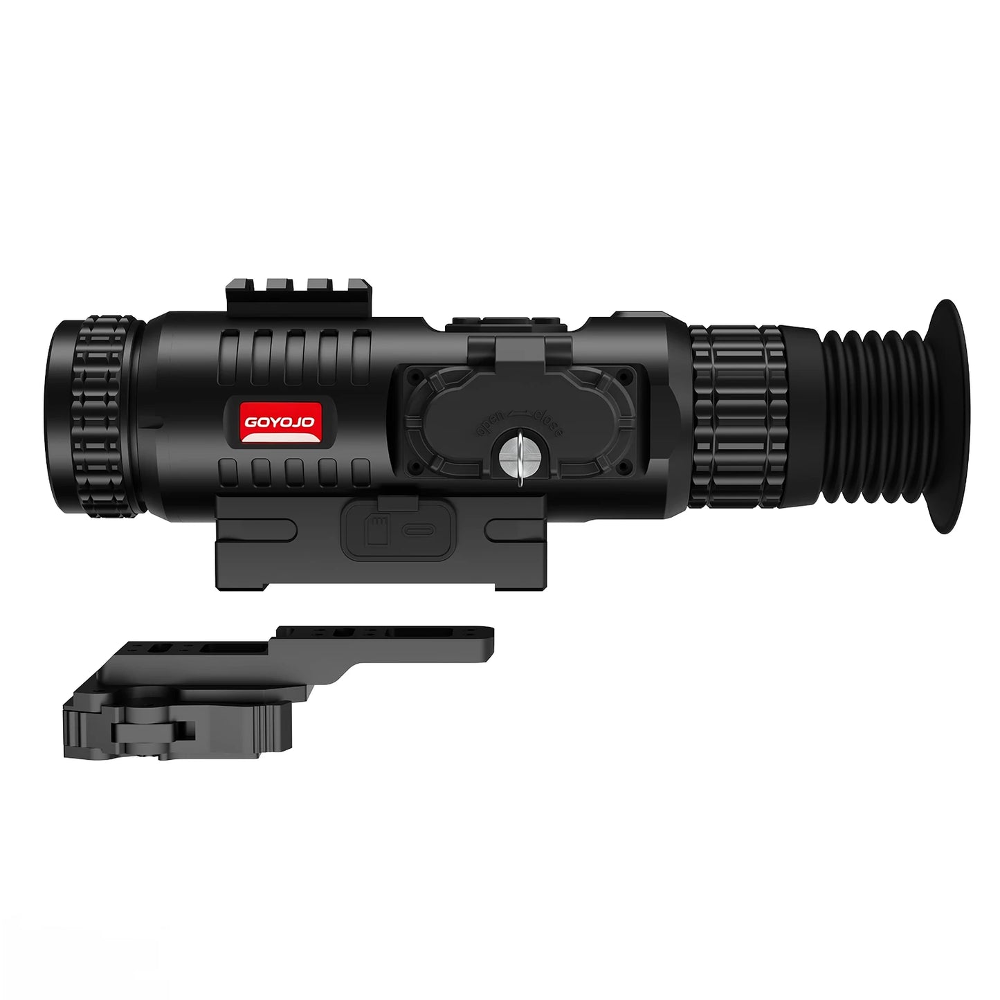 GOYOJO GS515 Digital Day Night Vision Scope Hunting Optics with Built-in Infrared 2560X1920 Resolution Photos and Videos (No LRF)