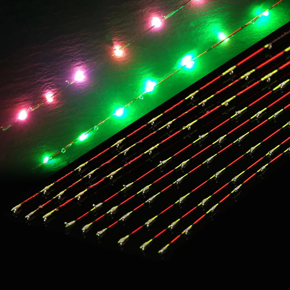 0.5mm Half Full Titanium Alloy Raft Tip Repair Refit Replacement LED Fishing Rod Tip Fishing Tackle Pole Accessories