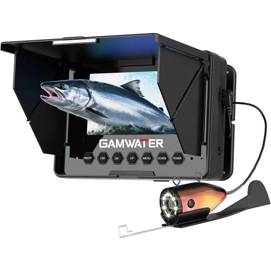 Portable 15M Cable Fish Finder with 4.3 LCD Screen, HD Lens, Infrared Night Vision, and 8500mAh Battery for Ice Lake Kayaking an