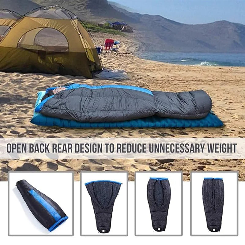 OneTigris Featherlite Ultralight Sleeping Quilt Warm Hammock Sleeping Bag 40 Degree for Outback Camping Hiking Backpacking
