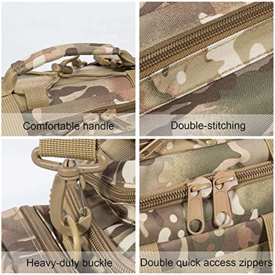 Fishing Tackle Bag 5 Boxes with 60 Lures Included Loaded Stocked Tackle Box Set Spinner Lures Kit Freshwater Gear Equipment