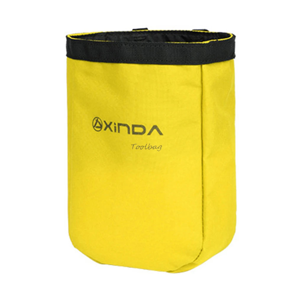 Climbing Exploration Bag Nylon 2L Waterproof Wear-Resistant Elastic Drawstring Closure Outdoor Equipment Tool Bag