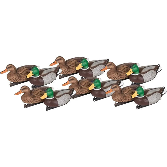 Flambeau Outdoors Duck Decoy - Masters Series Mallard or Blue Bill Decoys 6-Pack or 12-Pack Classic Floaters