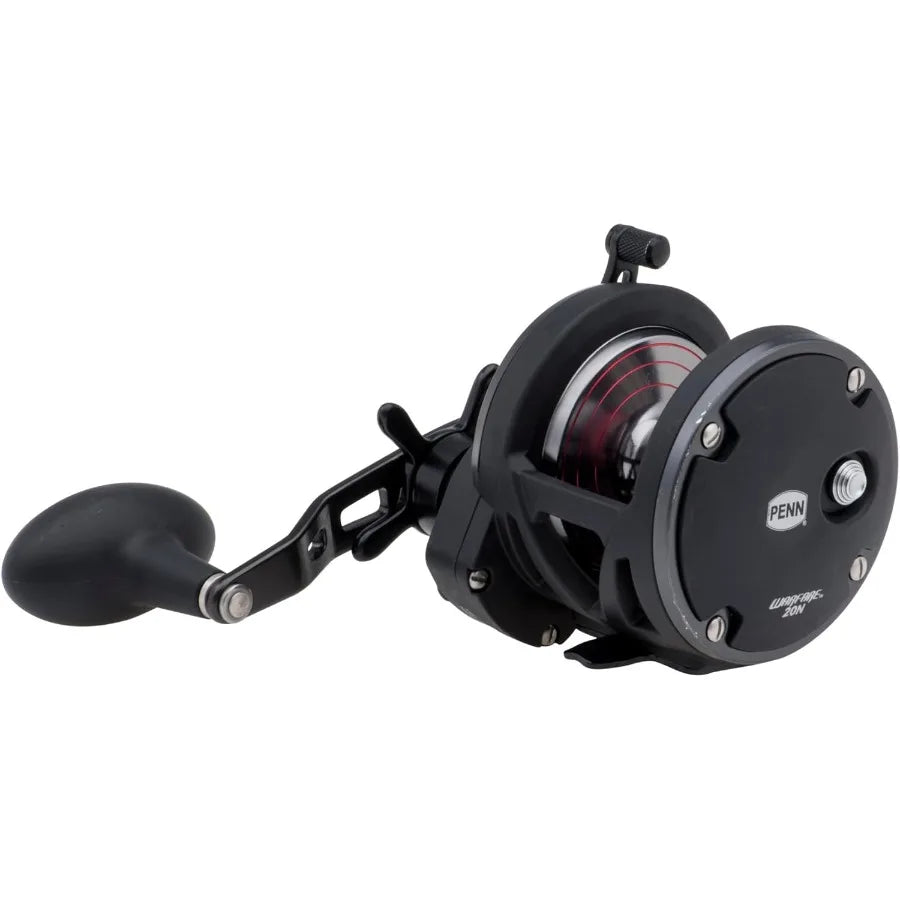 Warfare II Star Drag Conventional Fishing Reel for HeavyDuty Saltwater Fishing Applications with Smooth Performance and HighLoa