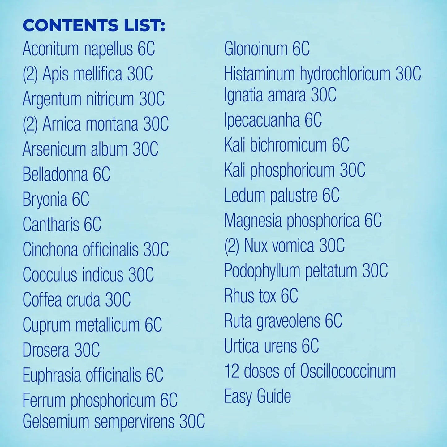 Travel First Aid Kit with 16 Homeopathic Medicines - Portable Case for Emergency Relief