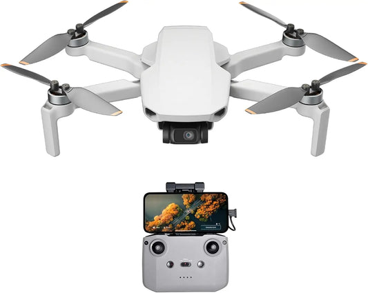 Mini Drone with 4K Camera, FPV Transmission, Easy to Fly, 3-Axis Gimbal, 31-Min Flight, Under 249g for Beginners