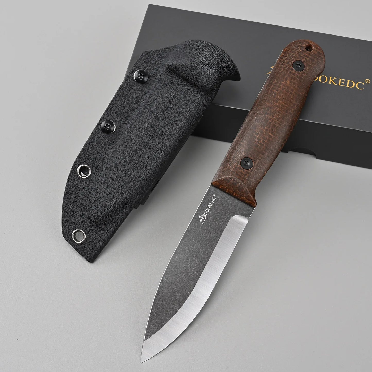 High Quality Outdoor Survival Fixed Blade Knife Camping Fishing EDC Tool DC53 Steel Utility Knives