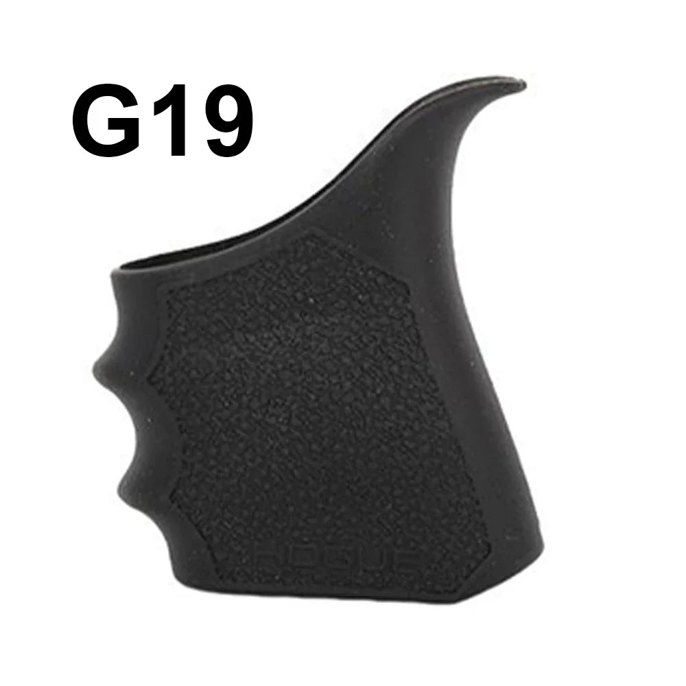 Tactical Handgun Rubber Grip Sleeve Pistol Handle Anti-Slip Protect Sleeve For Glock 17 19 Rubber Sleeve Holster Grip