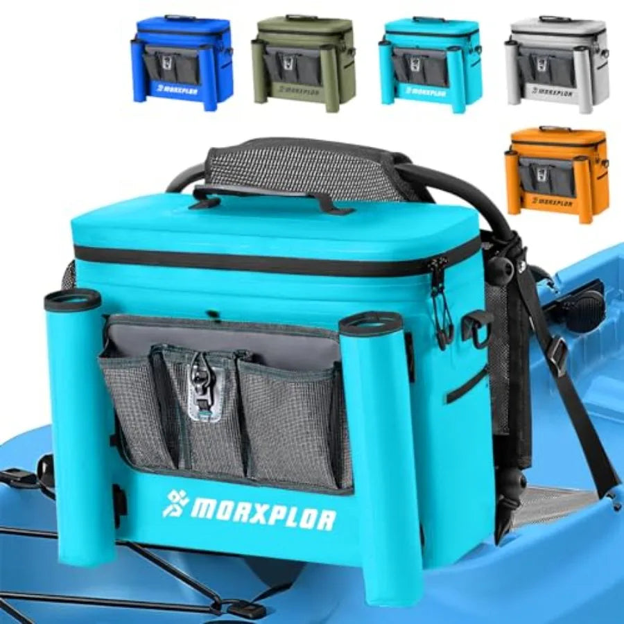 Kayak CoolerWaterproof Kayak Seat Back Cooler for Kayaking Kayak Accessories Cooler Bag Protable Ice Chest Beach Cooler Travel