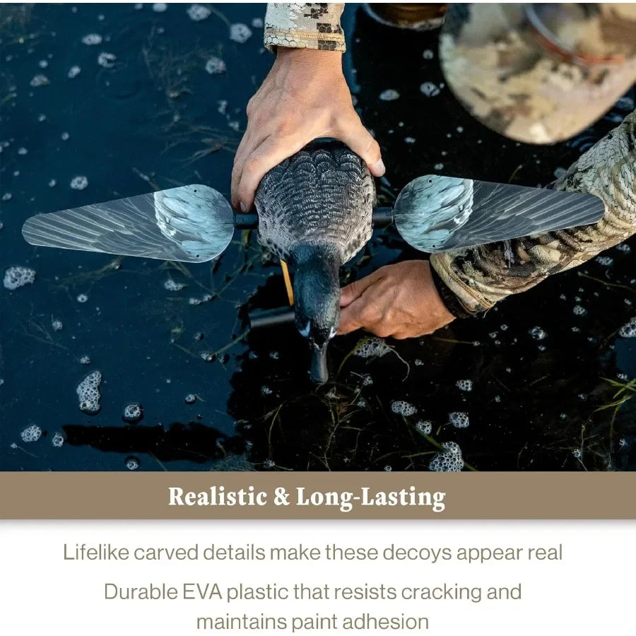 Lucky Duck Spinning Wing Motion Duck Decoys for Hunters Lucky Teal HD