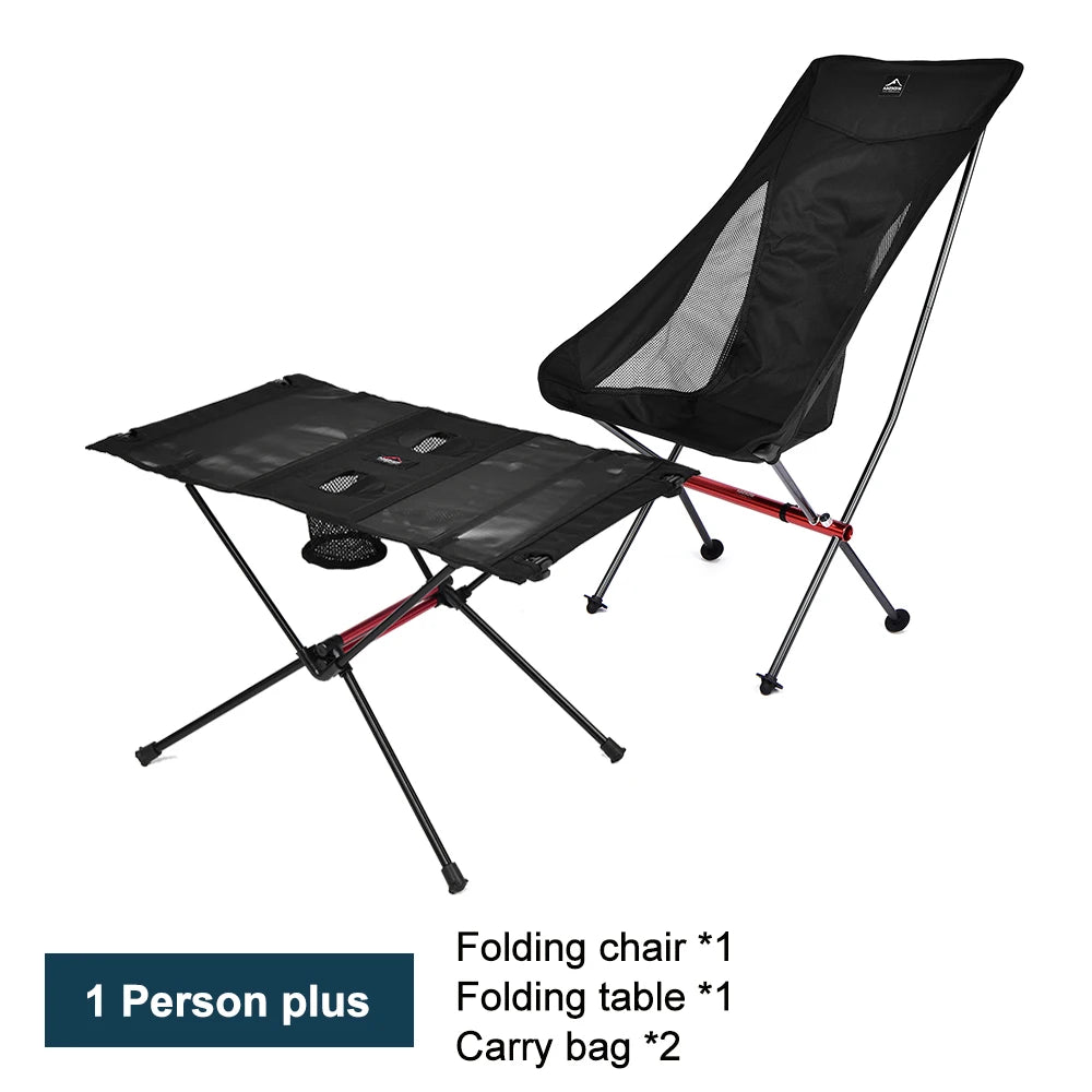 Outdoor Folding Chair Tourist Camping table Fishing Beach Longue Chair for Relaxing Foldable Leisure Travel Furniture Picnic