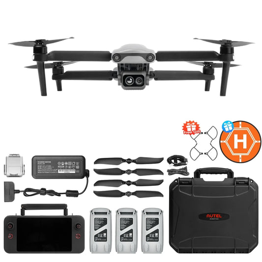 Autel Robotics EVO Lite 640T Drone Enterprise Thermal 16x Digital Zoom Dual Camera 6K Professional Drones AI Target Recognition