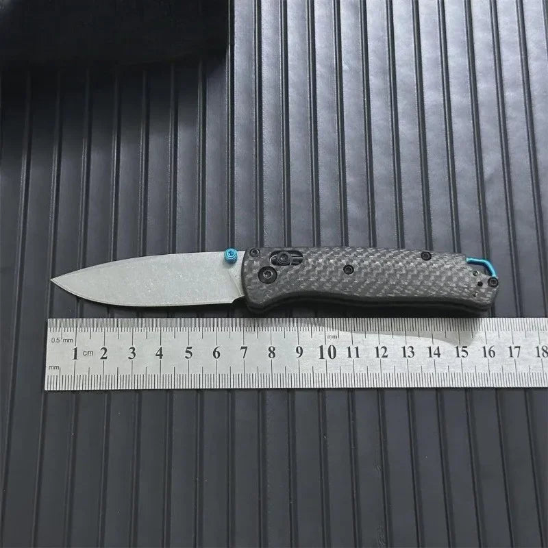 BM 535-3/533-3 Bugout AXIS Folding Knife Carbon Fiber Handles Outdoor Camping Hunting Pocket Tool with Box Christmas Gift