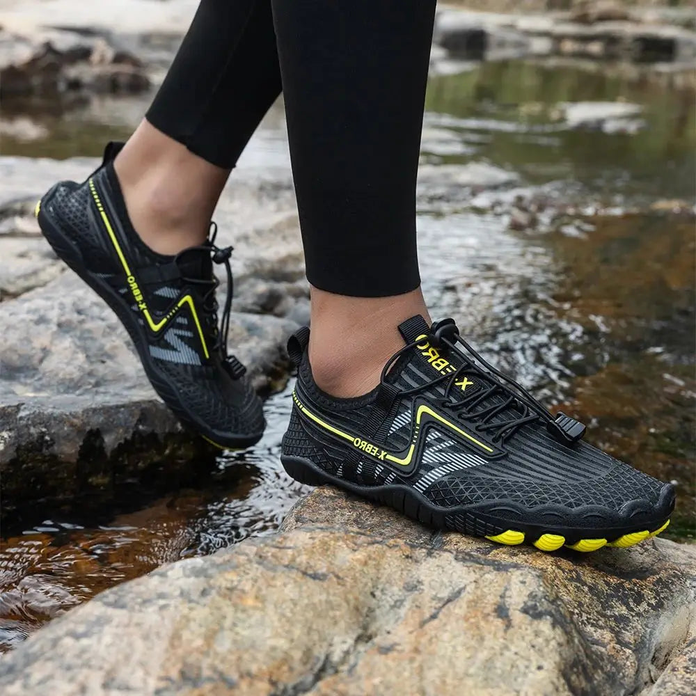 Oiaano Barefoot Man Black Shoes Woman Water Mesh Minimalist Sneakers Sport Aqua Beach Soft Sole Light Breathable Outdoor Hikking