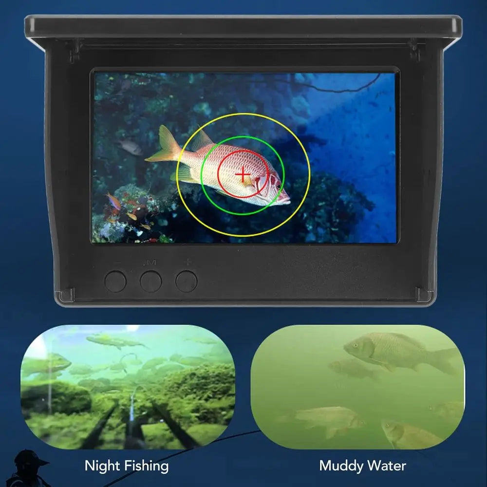Portable 4.3 LCD Screen Fish Finder Camera for Underwater Fishing Adventures