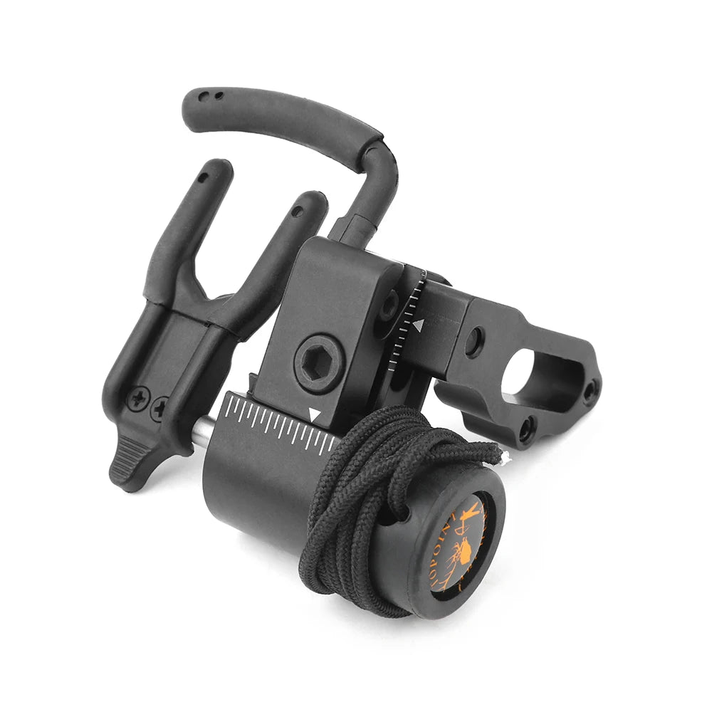 Right Hand Arrow Rest Aluminium Alloy Compound Bow Arrow Rest Adjustable for Archery Bow Hunting Shooting Target Accessories