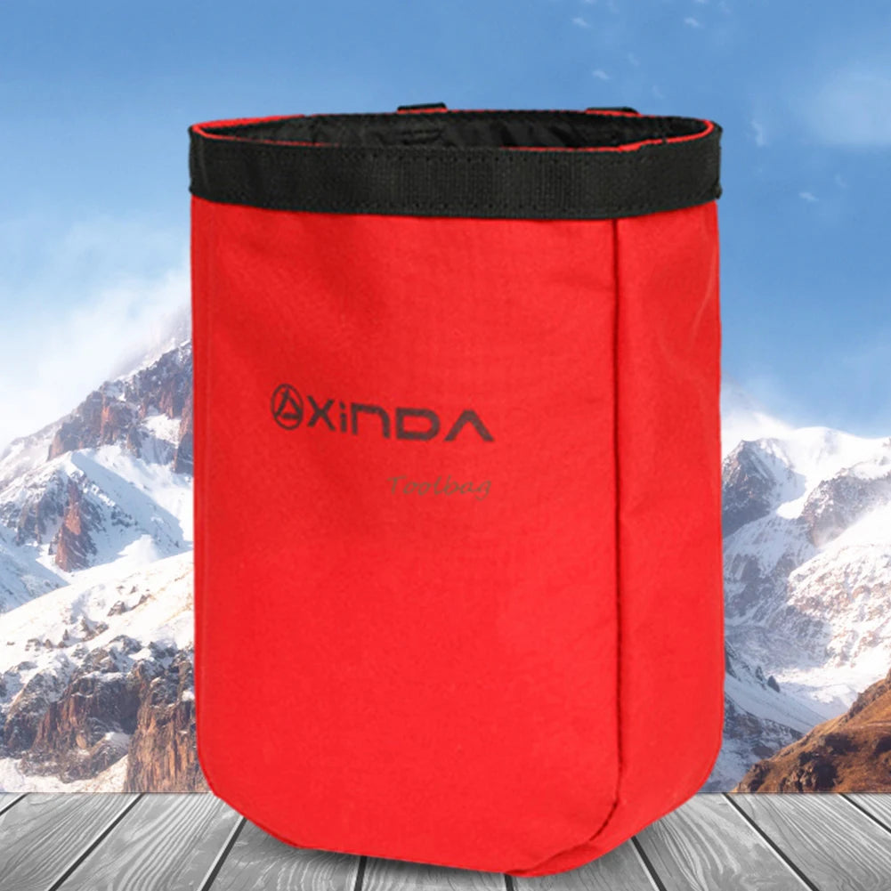 Climbing Exploration Bag Nylon 2L Waterproof Wear-Resistant Elastic Drawstring Closure Outdoor Equipment Tool Bag