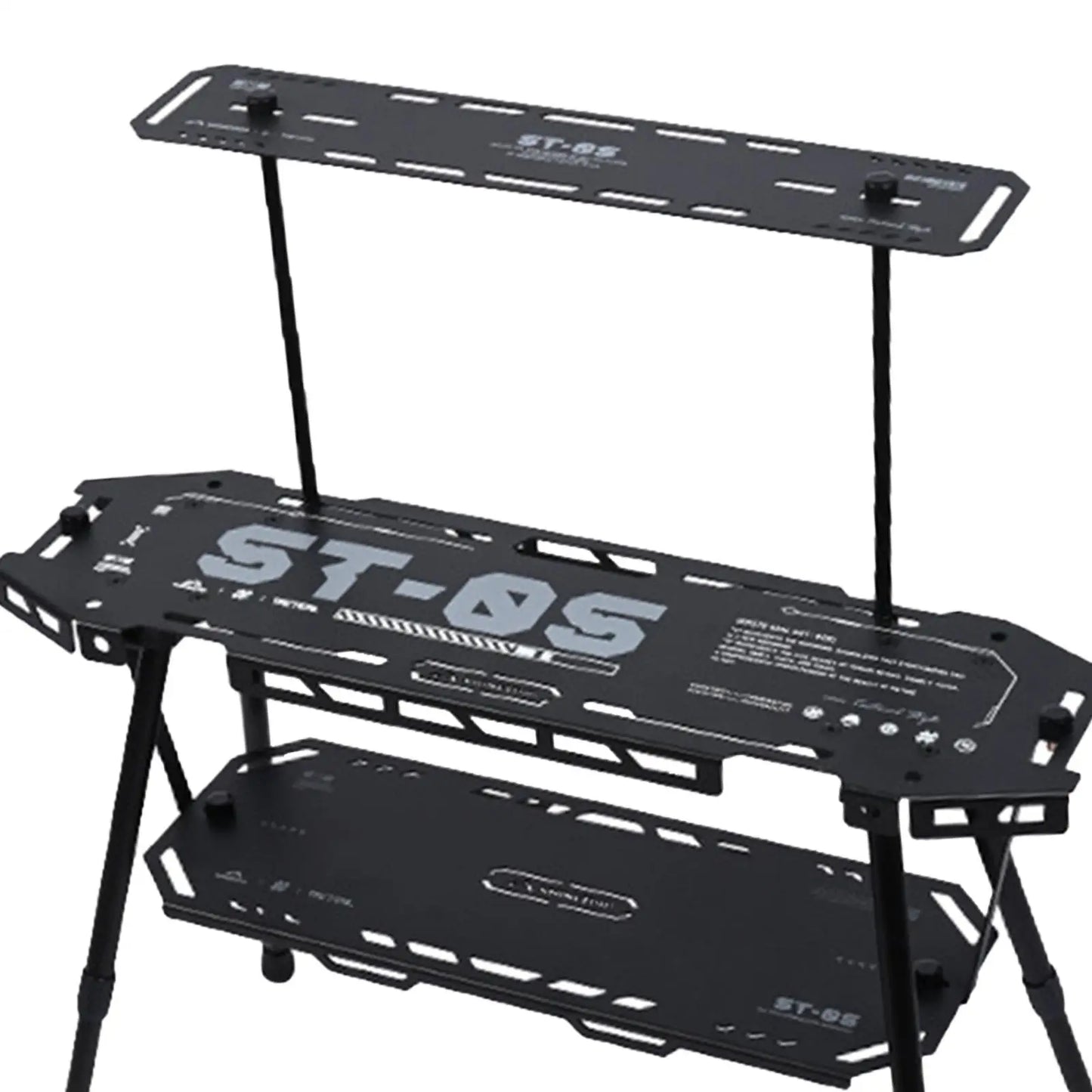 Igt Combination Table Multifunctional Camp Table Lightweight Folded Grill Table for Picnics Garden BBQ Mountaineering Fishing