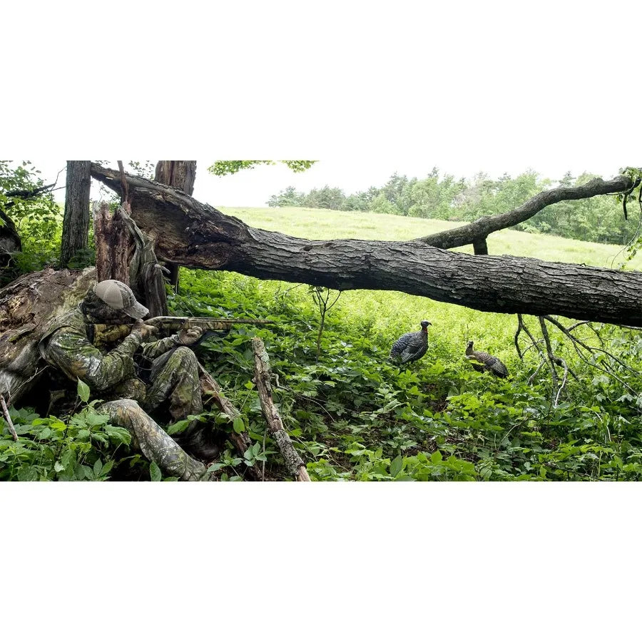 LCD Lookout Hen Turkey Decoy Durable Realistic Lifelike Collapsible Standing Hunting Decoy with Carry Bag and Stake AVX8006
