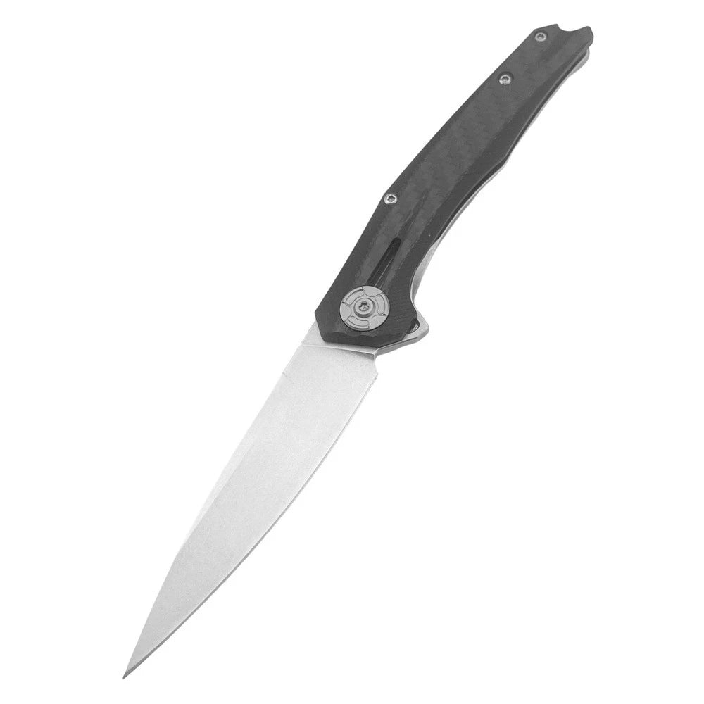 ZT 0707 Lightweight Outdoor Tactical Folding Knife Premium D2 Steel Blade Carbon Fiber Handle EDC Camping Hunting Essential Tool