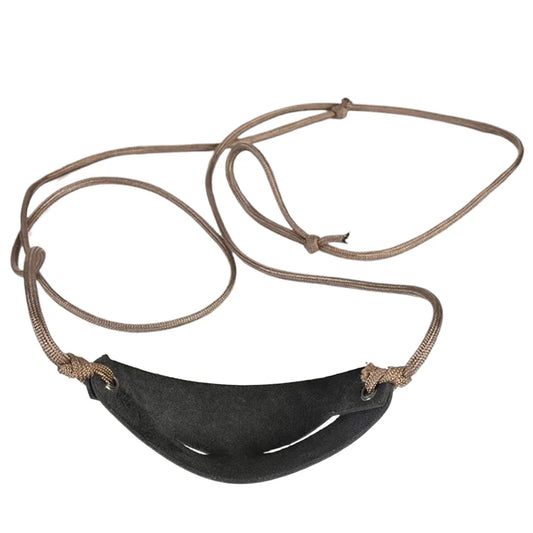 Leather Throwing Sling Leather Throwing Sling Old-Fashioned Slingshot for Outdoor Sports Camping Shooting