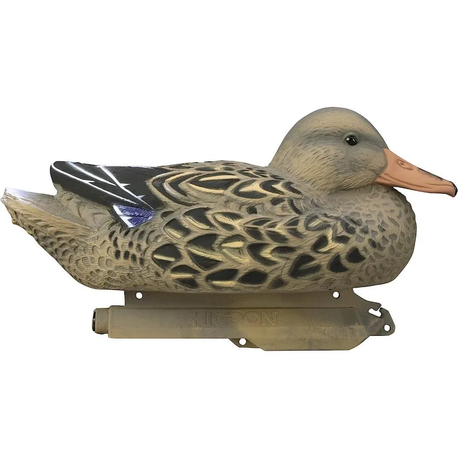 Higdon Outdoors Standard Mallard Duck Decoys Ultra Realistic Drake and Hen Decoys for Waterfowl Hunting Foam-Filled and Non-Foa