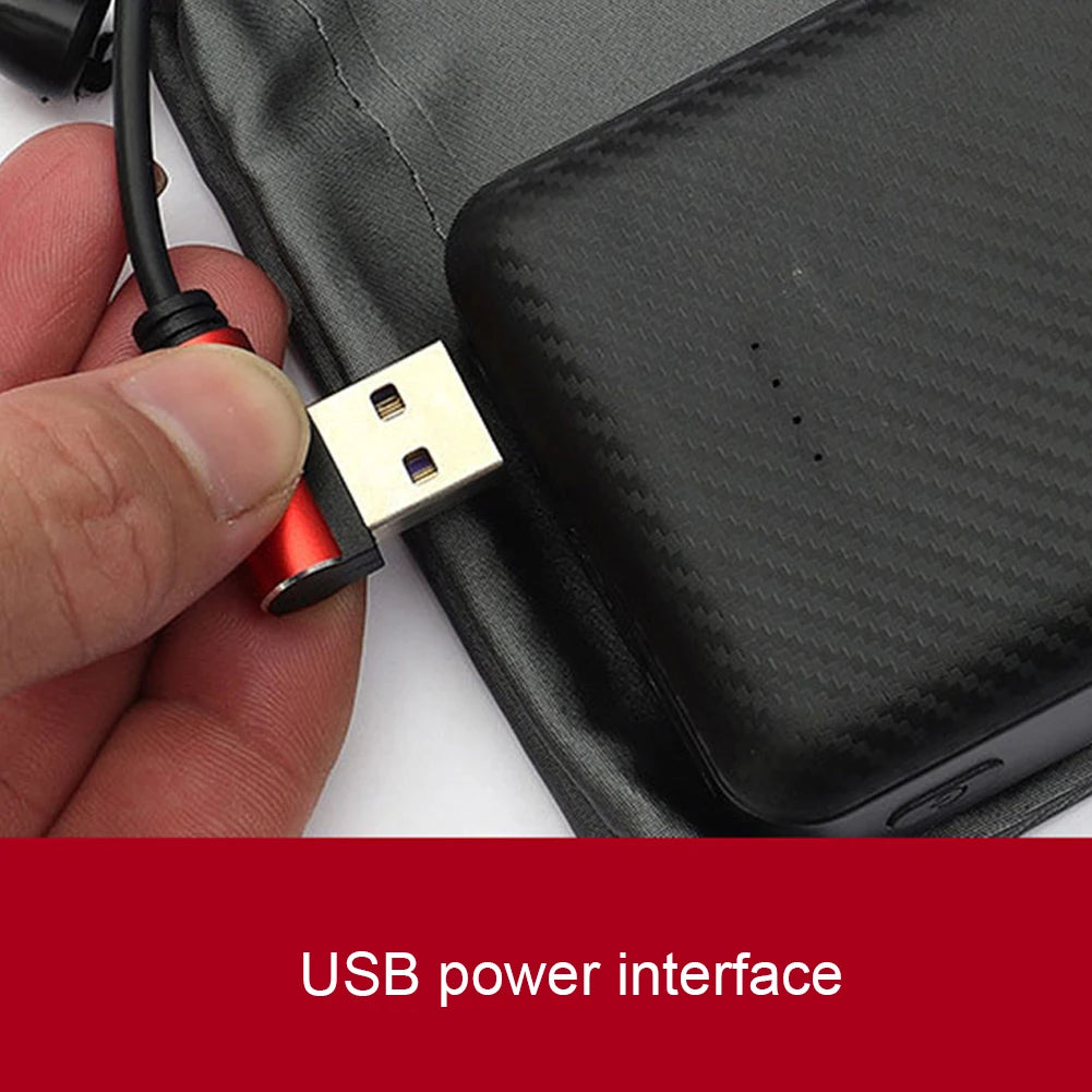 7 Zones Winter Sleeping Pad 38 To 65℃ 3 Gear Camping Sleeping Mattress USB Powered for Outdoor Camping Hiking