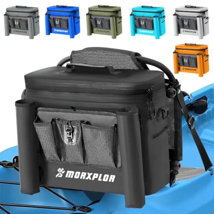 Kayak CoolerWaterproof Kayak Seat Back Cooler for Kayaking Kayak Accessories Cooler Bag Protable Ice Chest Beach Cooler Travel