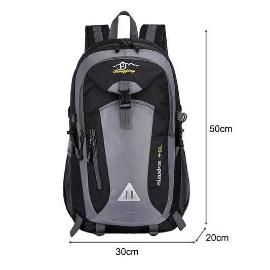 40L Unisex Travel Backpack Outdoor Climbing Bag for Women Men Hiking Camping Luggage Backpacks Student School Bag Computer Bags