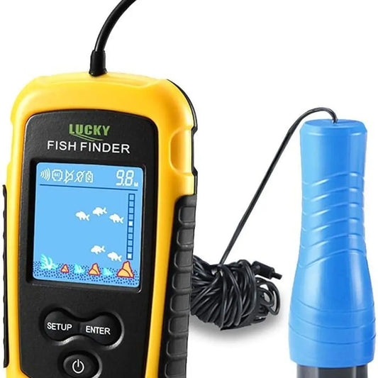 Small Portable Fish Finder Kayak Sonar Handheld Fish Finders Ice Fishing Castable Depth Finder Boat Fisherman Gifts