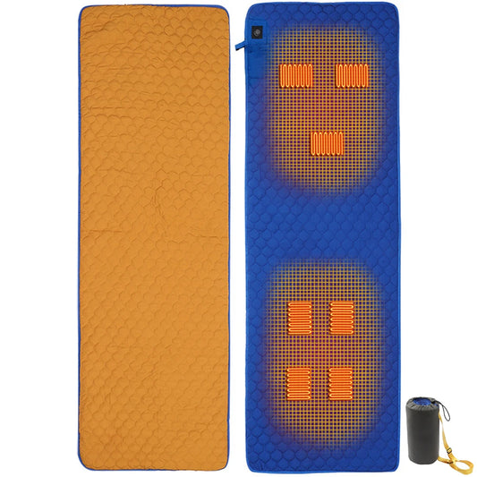 7 Zones Winter Sleeping Pad 38 To 65℃ 3 Gear Camping Sleeping Mattress USB Powered for Outdoor Camping Hiking