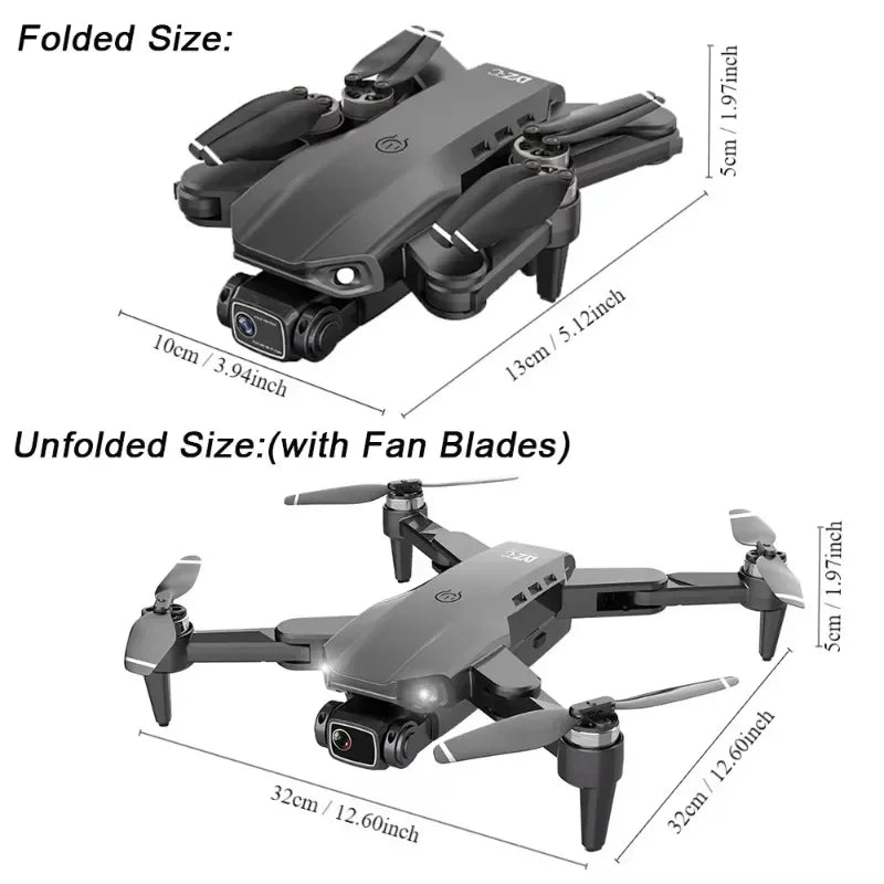 L900 Pro GPS Drone 4K Professional HD Dual Camera 5G Wifi Photography Brushless Foldable Quadcopter RC Distance 1.2KM Drones Toy