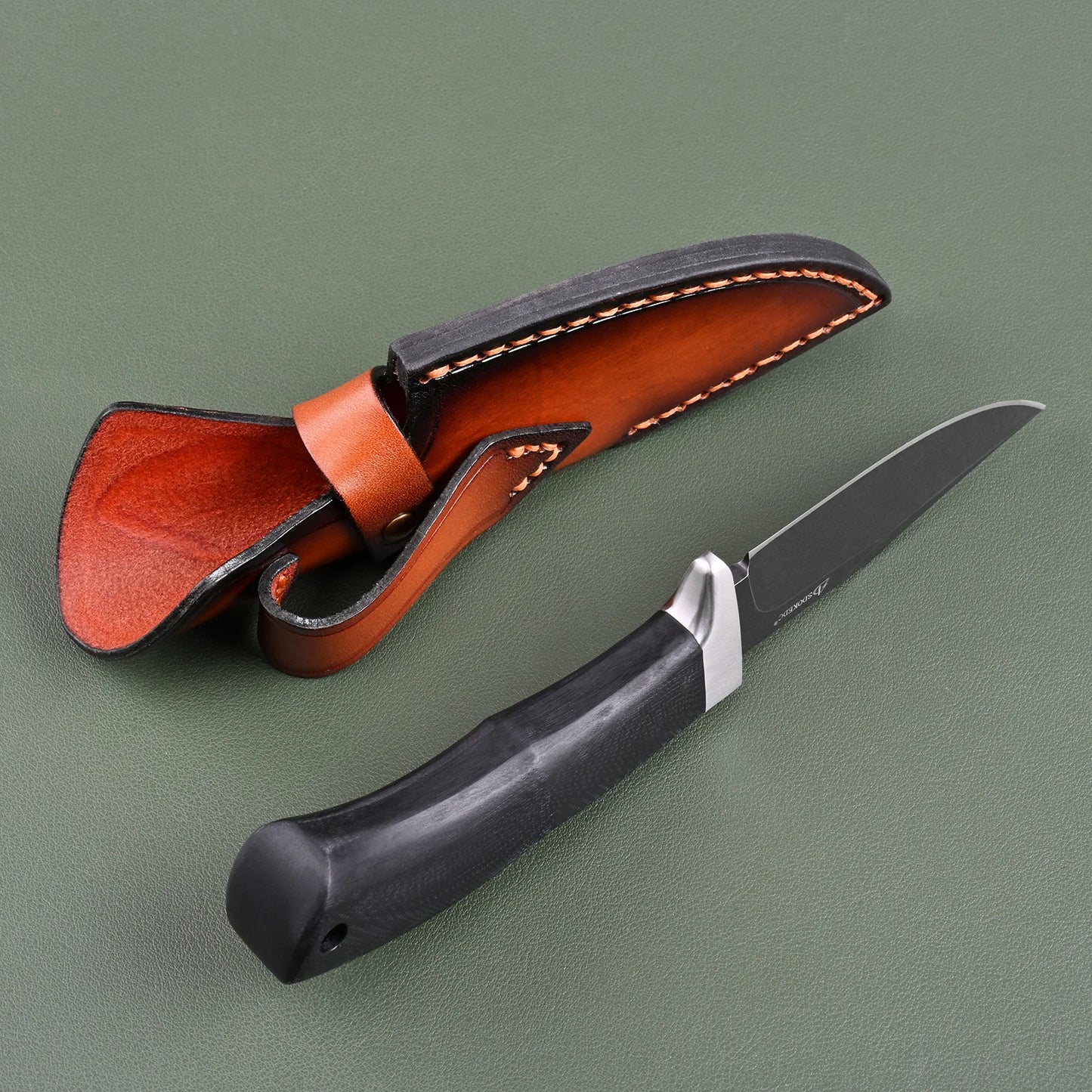 SDOKEDC Knives DC53 Steel Fixed Blade Hunting Knife Tactical EDC Knife for Men Outdoor Survival Camping Hiking Fishing