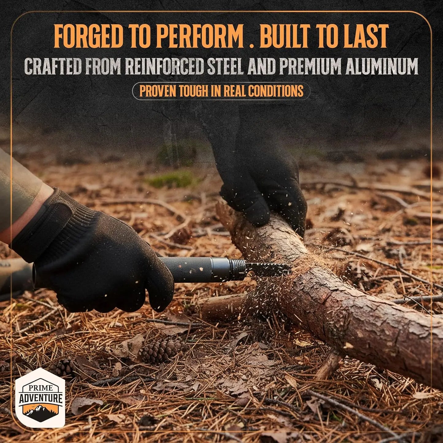 15-in-1 Tactical Survival Walking Stick & Hiking Staff – Heavy-Duty Collapsible Multitool for Camping