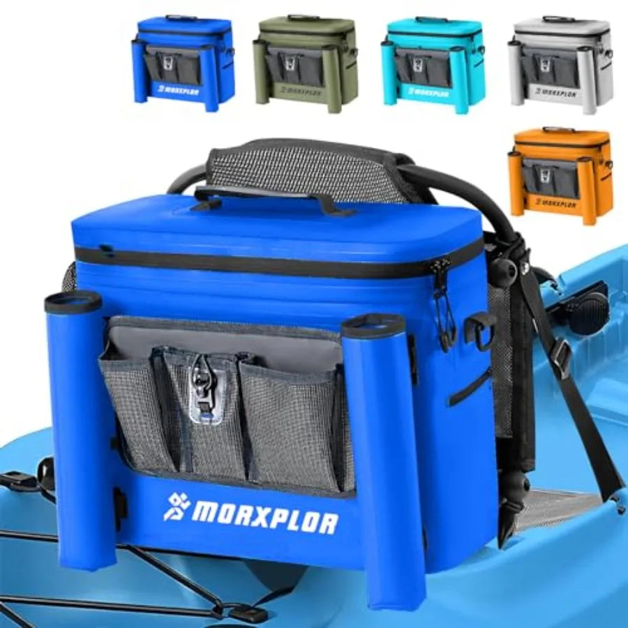 Kayak CoolerWaterproof Kayak Seat Back Cooler for Kayaking Kayak Accessories Cooler Bag Protable Ice Chest Beach Cooler Travel