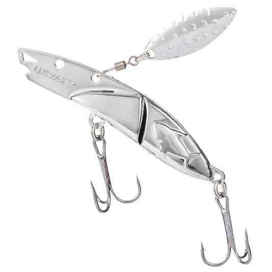 Metal Blade Fishing Lures 360 Degree Rotating Sequins Lures Reflective Spinner Spoon Hard Bait Fishing Accessories