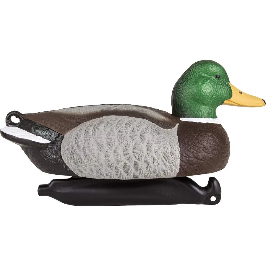Flambeau Outdoors Duck Decoy - Masters Series Mallard or Blue Bill Decoys 6-Pack or 12-Pack Classic Floaters