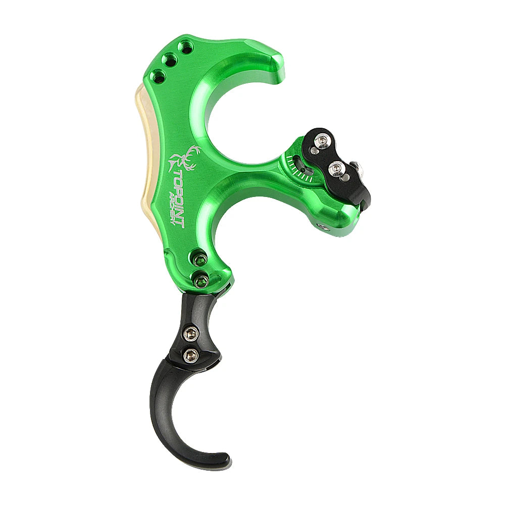 Compound Bow Release Back Tension 3/4 Finger Thumb Trigger Grip for Left Right Hand Hunting Shooting Archery Accessories