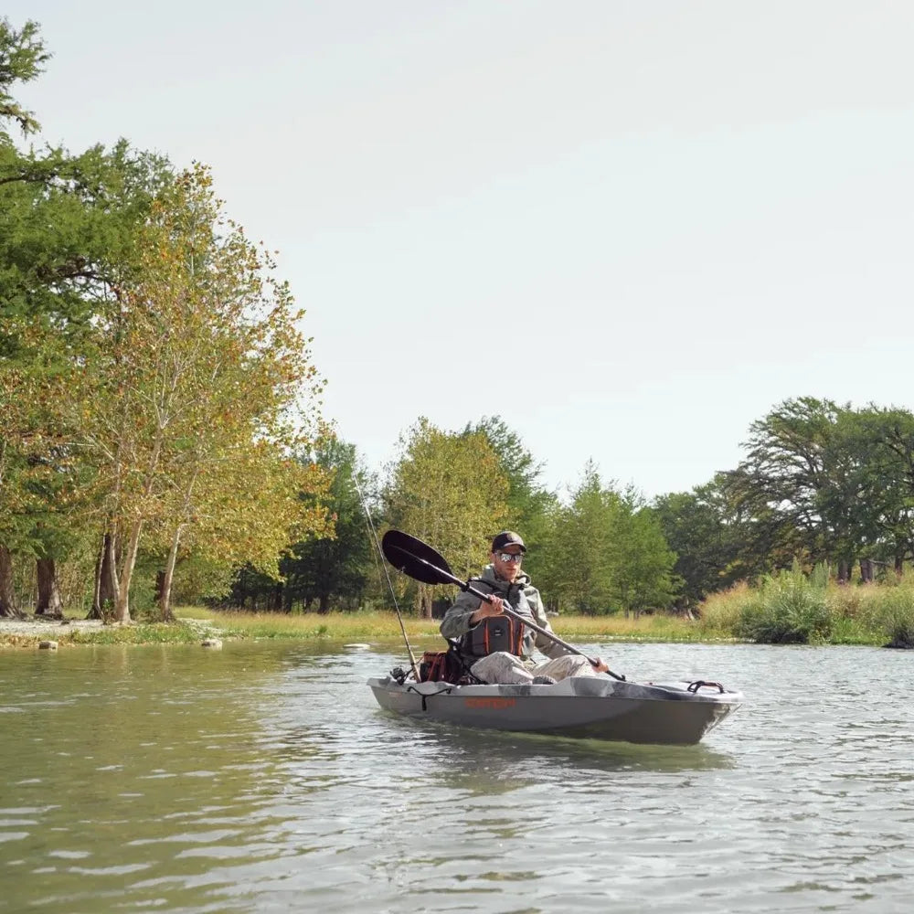 Catch Mode 110 Kayak Fishing Boat with Paddle and Seat for Outdoor Water Sports