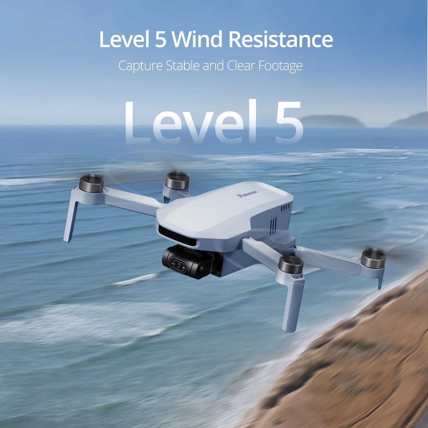 Refurbished Potensic ATOM Drone 3-axis Gimbal 6KM GPS 4K Professional Camera Drones Brushless Auto Return QuickShot RC Toy Drone