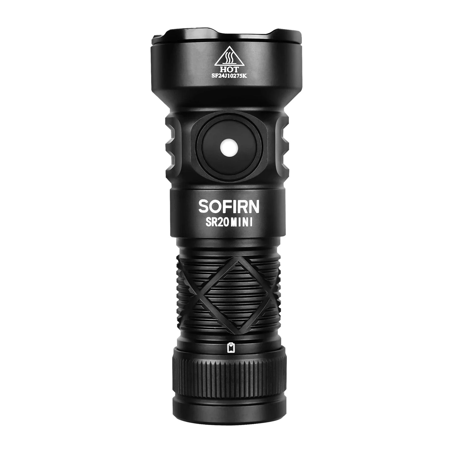 New SOFIRN SR20 MINI 1200lm Flashlight 18350 USB C IP68 Waterproof with Red LED Key Light for Camping Emergency Situations