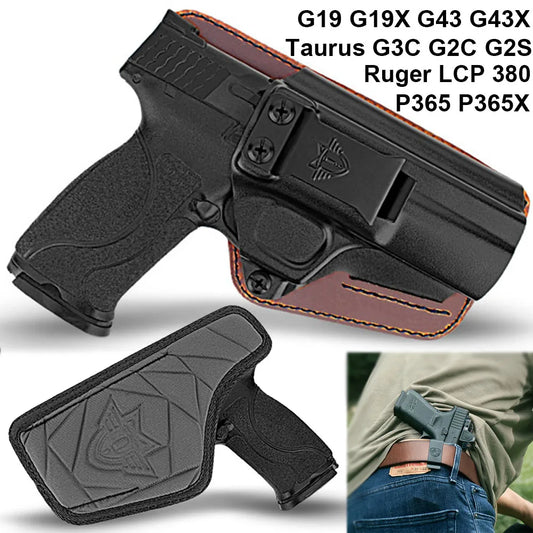 G19X G43X Holster Tactical Quick Access IWB Holster for Gun Concealed Carry Pistol Case Sig Sauer P365 Taurus G3c Holster