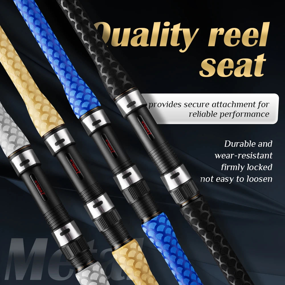 J-BARZILLAI VANGUARD Carbon Surf Spinning Fishing Rod, Ultra-Light High-Sensitivity Graphite Pole Saltwater/Onshore Surf Fishing