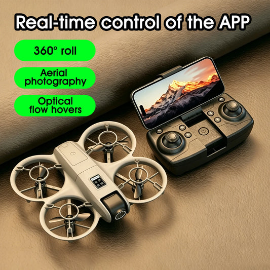 Mini Drone That Is Easy For Beginners/effectively Protecting The Propeller/VR Suite Combination/real-time Control/Multiple Remote control Methods/360°roll Aeria/photography/Optical Flow Hovers