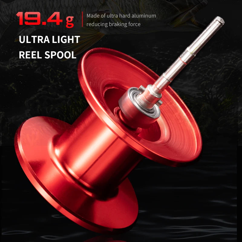 Rooblinos AC 6.3:1 7+1BB Baitcaster Fishing Reel Bait Caster Baitcasting Reel Fishing Tackle