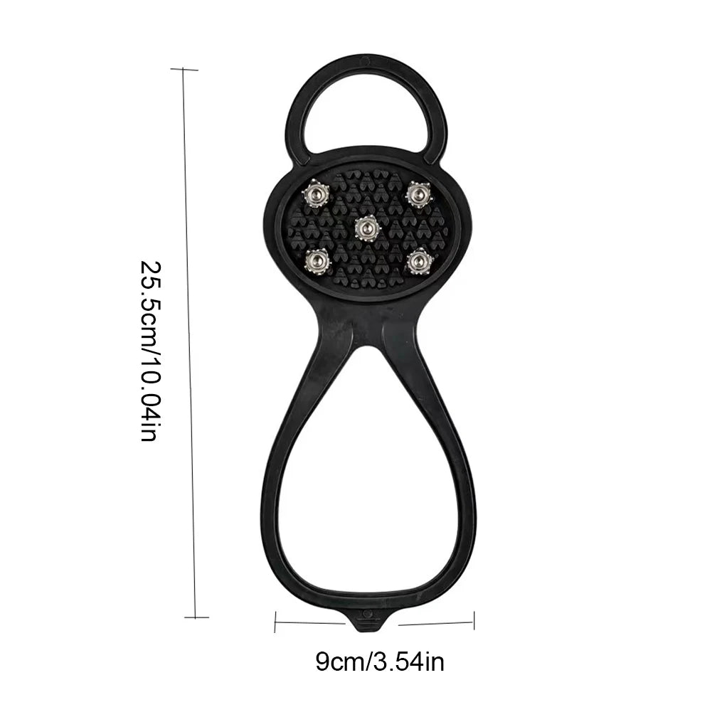 5/8 Teeth Snow Ice Claws Non-Slip Walking Cleat Ice Grippers Winter Ice Cleats Ice Crampons for Walking On Snow
